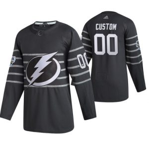 Tampa Bay Lightning Pelipaita #00 Tilpasset Harmaa 2020 NHL All Star